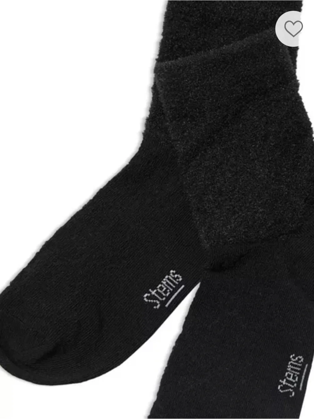 Stems Fleur Cotton Blend Crew Socks
